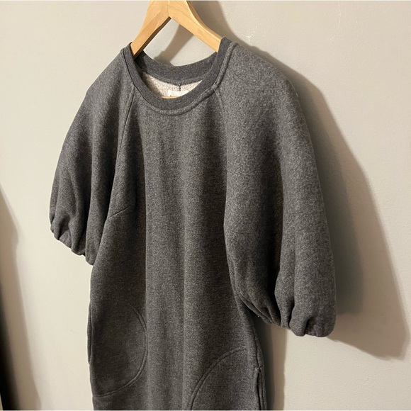 Anthropologie Velvet by Graham & Spencer Puff-Sleeve Mini Dress - Picture 6 of 12